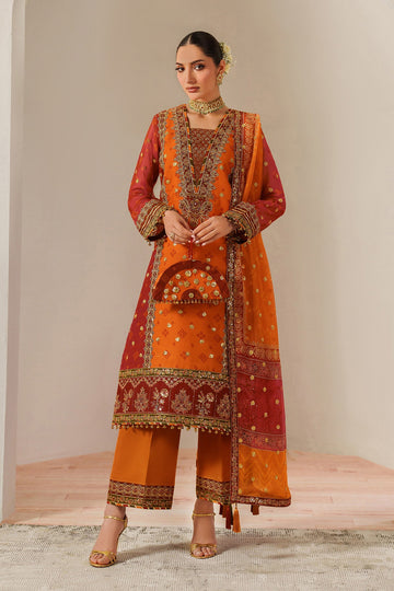 Alizeh AF-CH-2194-Zyne Fleur Embroidered Printed Chiffon 2025